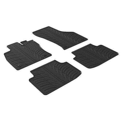Alfombrillas de goma Volkswagen Passat 4p 12/14>10/20 automático Alltrack 10/15> 24481