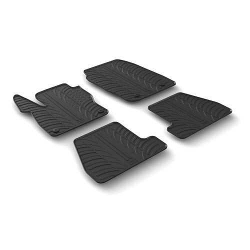 Satz Gummimatten für Ford Focus 5-Sitzer (11/14–05/18) und Ford Focus Kombi (11/14–05/18) 24493