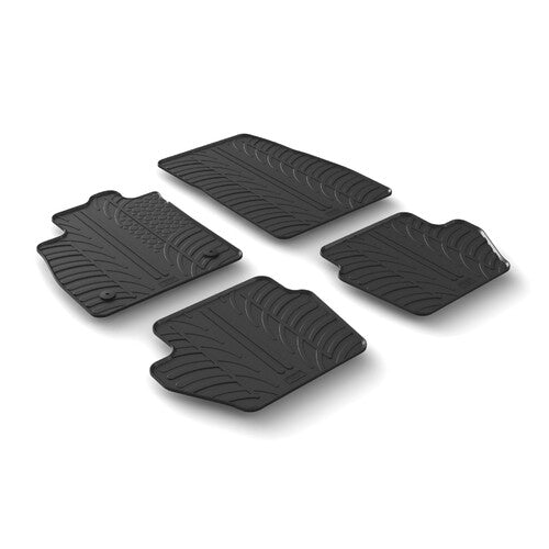 Set tappeti gomma Ford Fiesta 3p 06/17> Ford Fiesta 5p 06/17> Ford Puma 11/19> 24502
