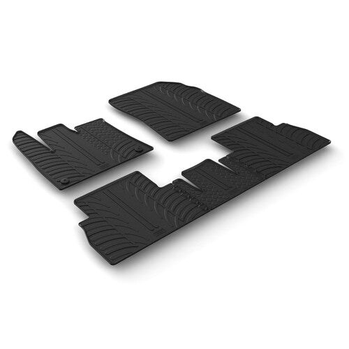 Tappetini gomma Citroen Berlingo M 09/18> no panca post. scorr/fix tondi 24524