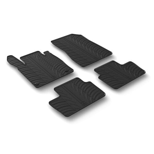 Juego de alfombrillas de goma a medida - compatible con Nissan Juke (12/19>) 24547