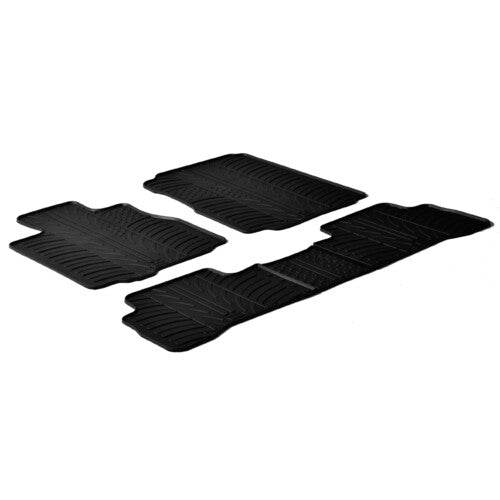 Juego de alfombrillas de goma personalizadas para Honda CR-V (01/07>09/12) 24551