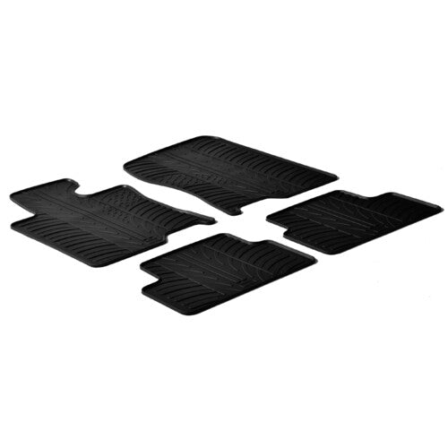 Juego alfombrillas de goma Honda Accord 4p 06/08>09/14 Honda Accord Tourer 07/08>12/13 24552
