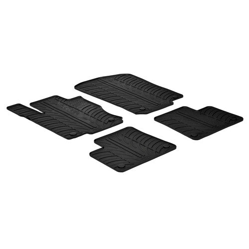 Juego de alfombrillas de goma para faros delanteros Mercedes GLE 5p (07/15>12/18) Mercedes ML (10/11>12/15) 24566