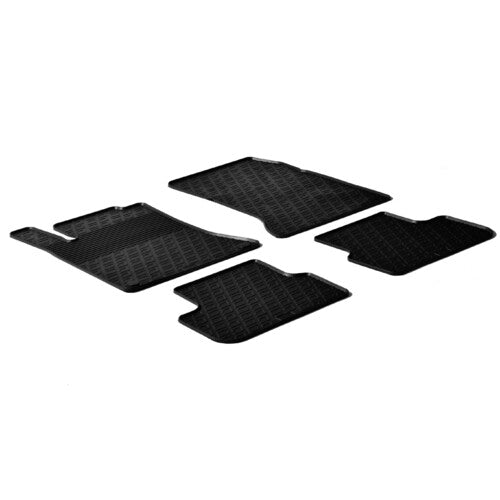 Alfombrillas de goma Mercedes CLA 4p 02/13>04/19 CLA Shooting Brake 03/13>07/19 24567