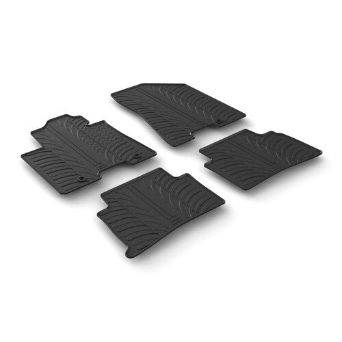 Juego de alfombrillas de goma personalizadas para Kia Sportage (03/16>) 24588