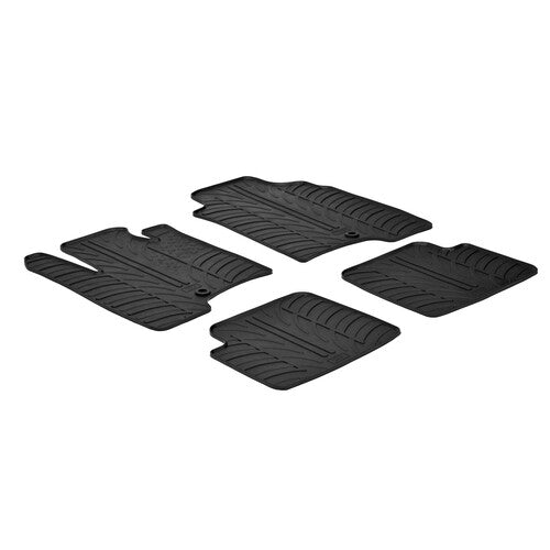 Tappetini gomma Fiat Panda 02/12>10/20 fino al 2014 Panda City Cross 10/14> 24590