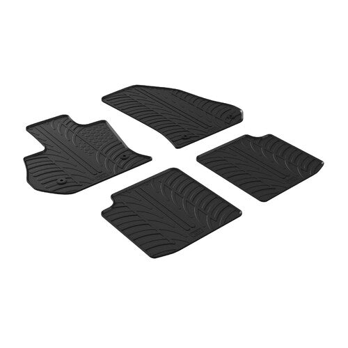 Alfombrillas de goma Fiat 500L 06/17> manual Cross 06/17> manual Wagon 06/17> 24595