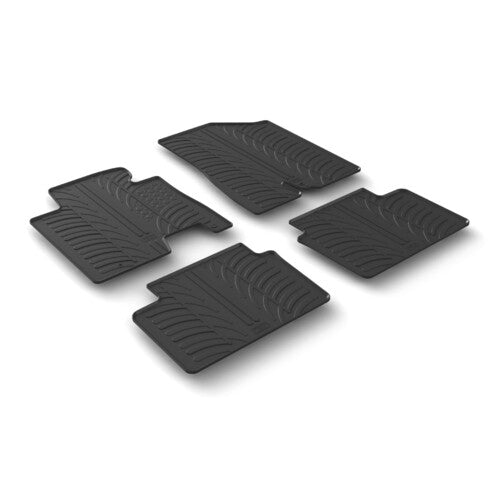 Rubber mat set for Hyundai i30 3-door 05/15>12/16