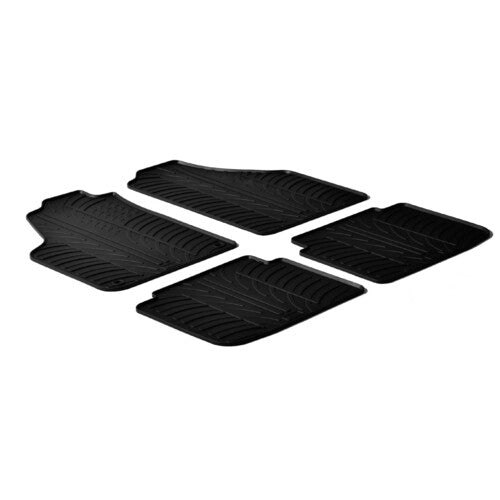 Juego de alfombrillas de goma para faros Fiat Idea (05/08>11/12) Lancia Musa (10/07>12/13) 24612