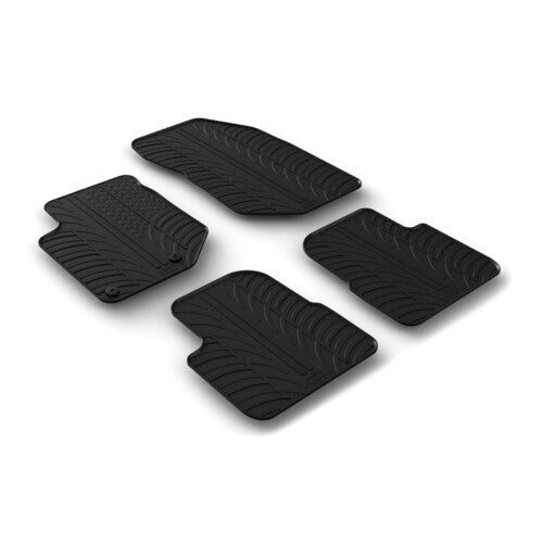 Lamp Set of custom-made rubber mats - compatible with Citroen C4 5p (11/20>)