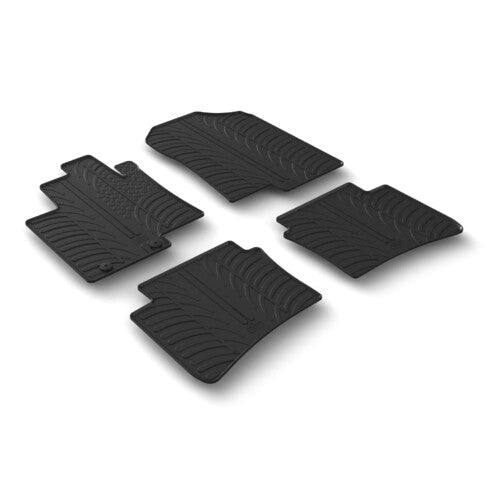 Lamp Set of custom rubber mats - compatible with Hyundai Bayon (08/21>)