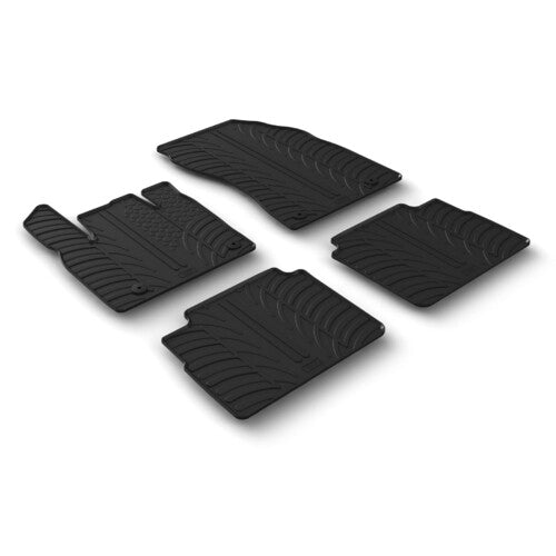 Juego de alfombrillas de goma personalizadas - compatible con Nissan X-Trail (10/22>) automático, híbrido 24669