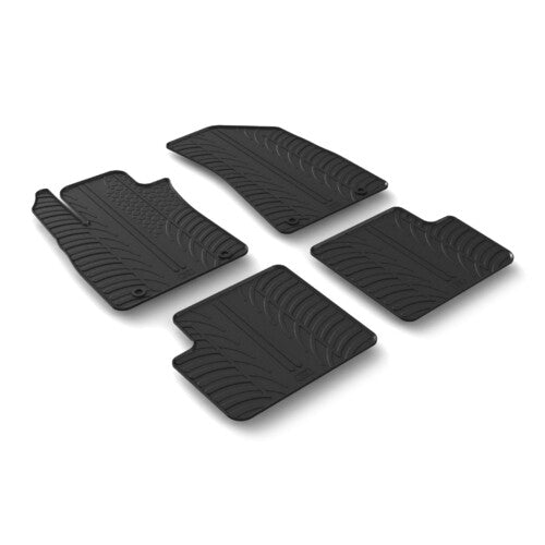 Lampa Set tappeti su misura in gomma - compatibile per MG ZS Classic (03/21>) manuale, no ibrida 24676