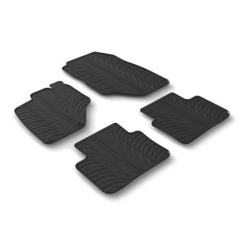 Juego de alfombrillas de goma personalizadas - compatible con Peugeot 5008 (09/24>) automático 24686