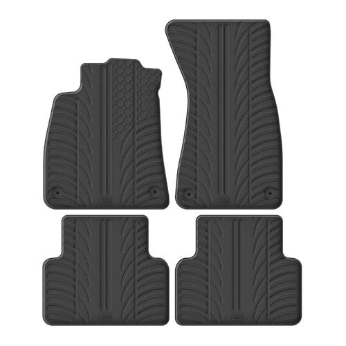 Juego de alfombrillas de goma a medida - compatible con Audi A5 Avant (09/24>) automático 24696