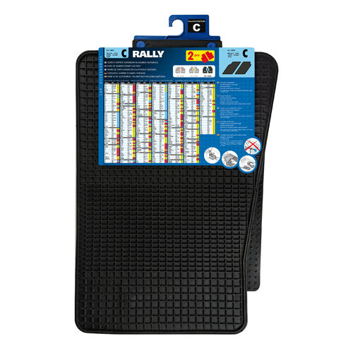 Lampa Rally, coppia tappeti anteriori - C 24803
