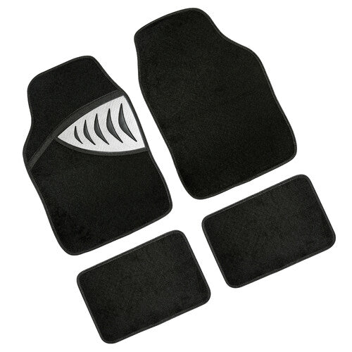 Pilot Exus, serie tappeti universali in moquette 4 pezzi