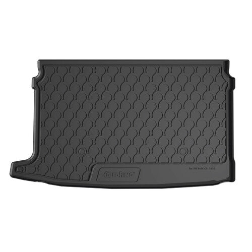 Bandeja de maletero de goma Volkswagen Polo 3p 09/09>09/17 Polo 5p 09/09>09/17 maletero bajo 25201