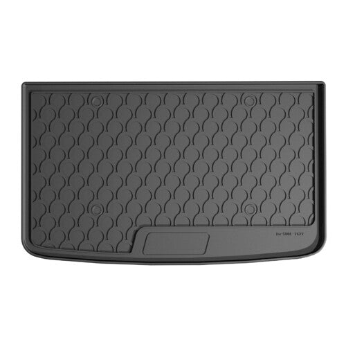 Lampa Maßgefertigte Kofferraumwanne aus Synthetikgummi – Fiat 500L (ab 06/17) niedriger Kofferraum