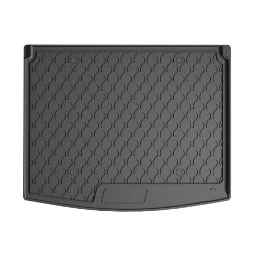 Tailor-made synthetic rubber trunk liner - Jeep Compass (07/17>)