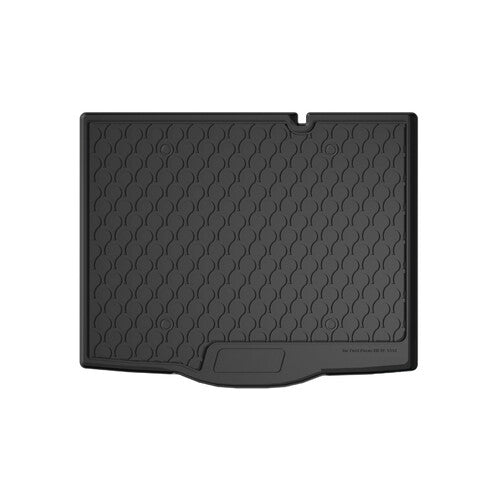 Gummikofferraumwanne für Ford Focus 5P (ab 06/18) mit hohem Kofferraum, inklusive Reserverad