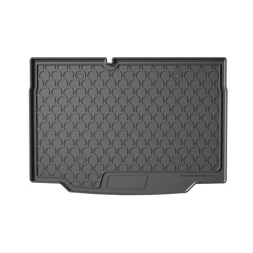 Rubber trunk tray Renault Clio V 5p (08/19>) low trunk with spare wheel