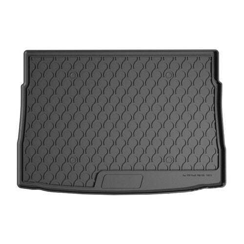Kofferraumwanne aus Gummi für Volkswagen Golf VIII 5-Sitzer (ab 01/20) – verstellbare Kofferraumhöhe
