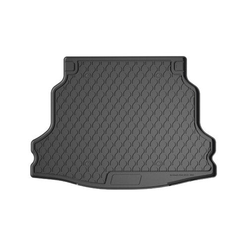 Tailor-made synthetic rubber trunk tray for Honda Civic 5p 03/17> with spare wheel