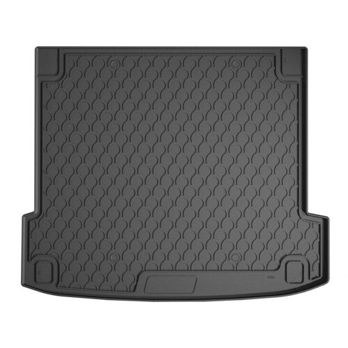 Maßgefertigte Kofferraumwanne aus synthetischem Gummi für BMW X6 G06 ab 09/19 (ohne Organizer)