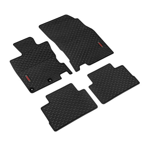 Juego de alfombrillas de caucho ecológico a medida para Nissan Qashqai (02/14>03/21)