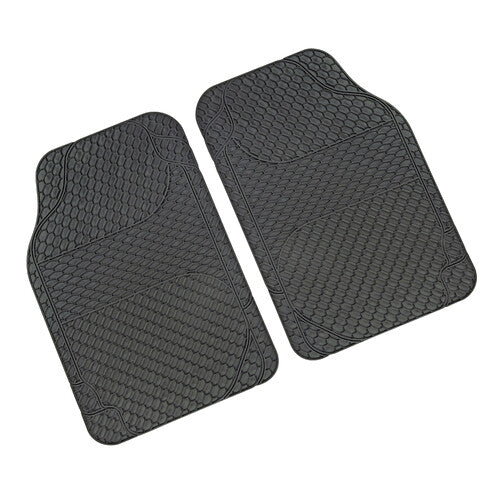 Par de alfombrillas delanteras universales Lampa Drena 2 - Gris 26508