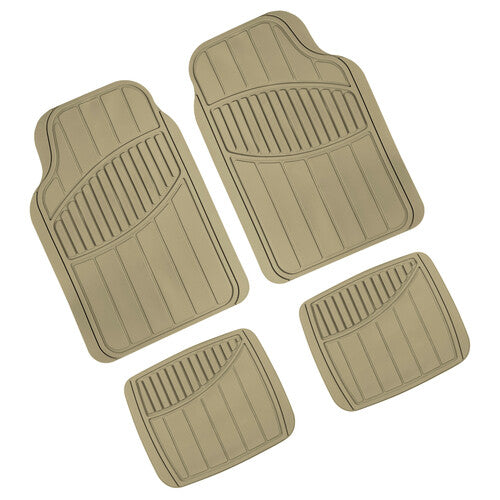 Lámpara Kioto, juego de 4 alfombrillas universales de PVC - Beige 26515