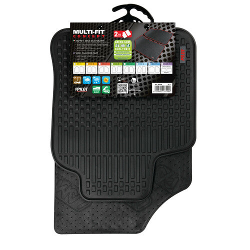 Pilot Multi-Fit Concept, semi-custom-fit mats, 2 pcs - SC-1 - Front