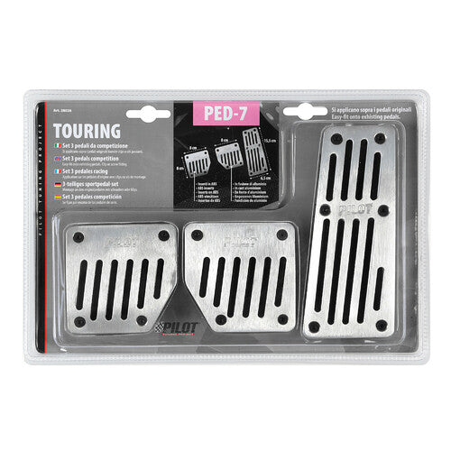 Juego de 3 pedales Pilot Touring - Negro
