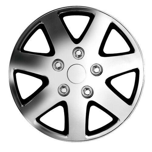 Lampa Copricerchi auto 4 pz - cromati bicolore CC-098, X-Treme - 13"