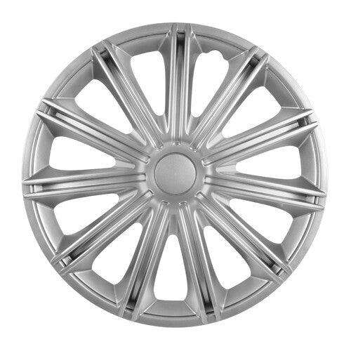 Lampa Radkappen, 4 Stück – Tech-One Schwarz lackiert – 14 Zoll