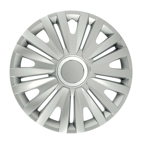 Pilot Copricerchi auto 4 pz - verniciati Tech-One Royal Silver - 13"