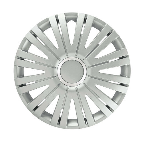 Pilot Copricerchi auto 4 pz - verniciati Tech-One Active Silver - 13"