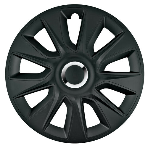 Pilot Copricerchi auto 4 pz - verniciati Tech-One Stratos RC Black - 15"