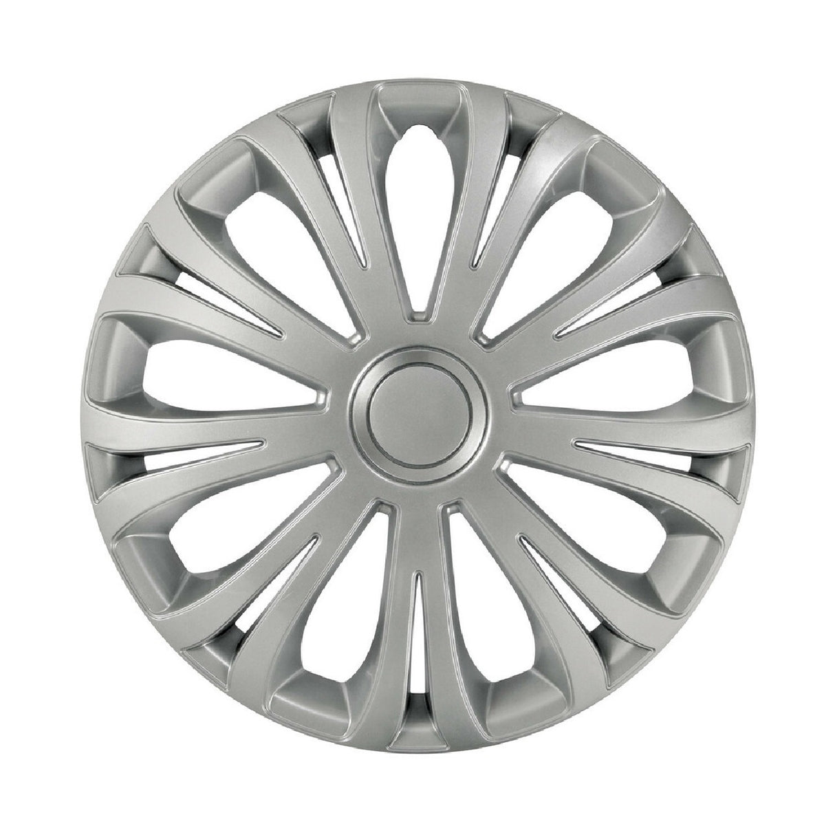 Pilot 4-teilige Radkappen - Lackiert in Tech-One Avera Silber - 16 Zoll