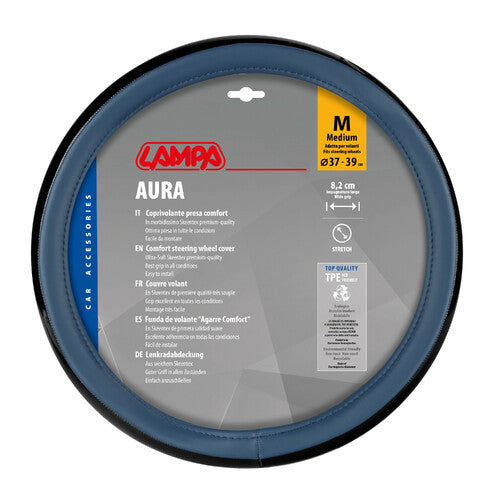 Lampa Aura, coprivolante in Skeentex - M - 37/39 cm - Blu 32908