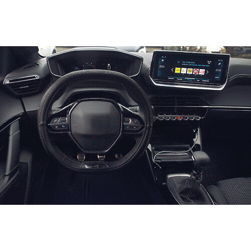 Lampa Club Sport, custom-made Skeentex steering wheel cover - - Peugeot 2019>