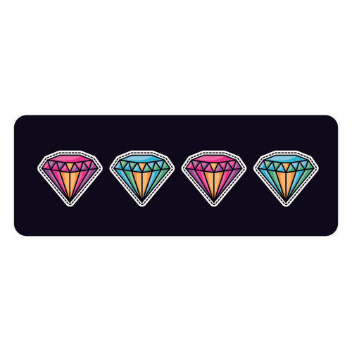 Lampa Skin-Cover, stretch polyester steering wheel cover Diamond M 38/40 cm