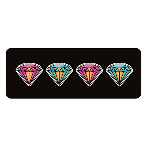 Lampa Skin-Cover, funda de volante de poliéster elástico Diamond M 38/40 cm 32920