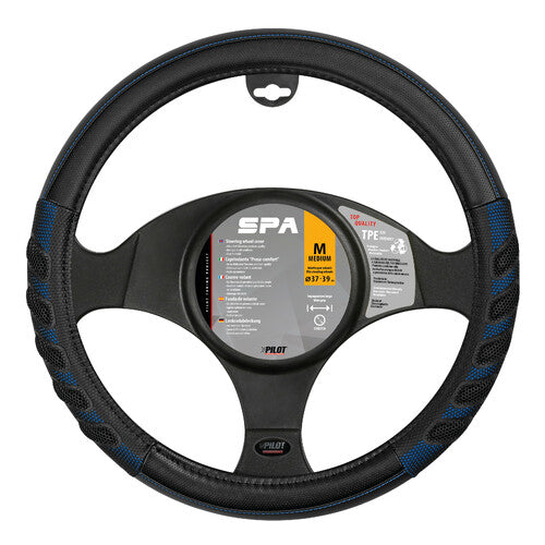 Funda para volante Pilot Spa, Skeentex - M - 37/39 cm - Azul