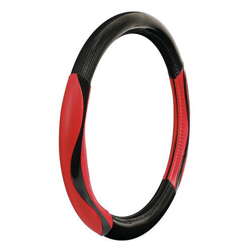 Funda para volante Pilot Silverstone Skeentex - M - 37/39 cm - Rojo