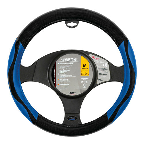 Pilot Silverstone, coprivolante in Skeentex - M - 37/39 cm - Blu
