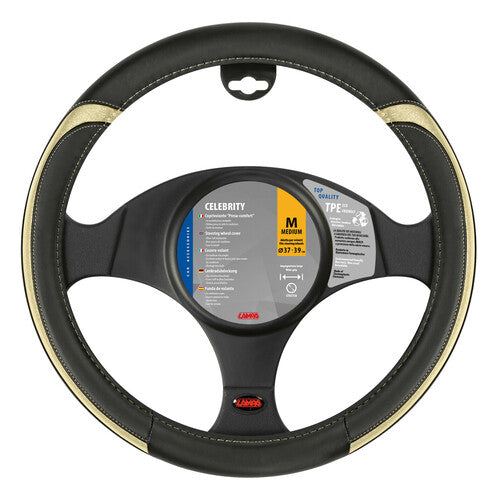 Lámpara Celebrity, Funda para Volante Skeentex - M - 37/39 cm - Dorado 32977