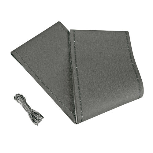 Funda de cuero para volante Pilot Standard - L - 37/39 cm - Gris